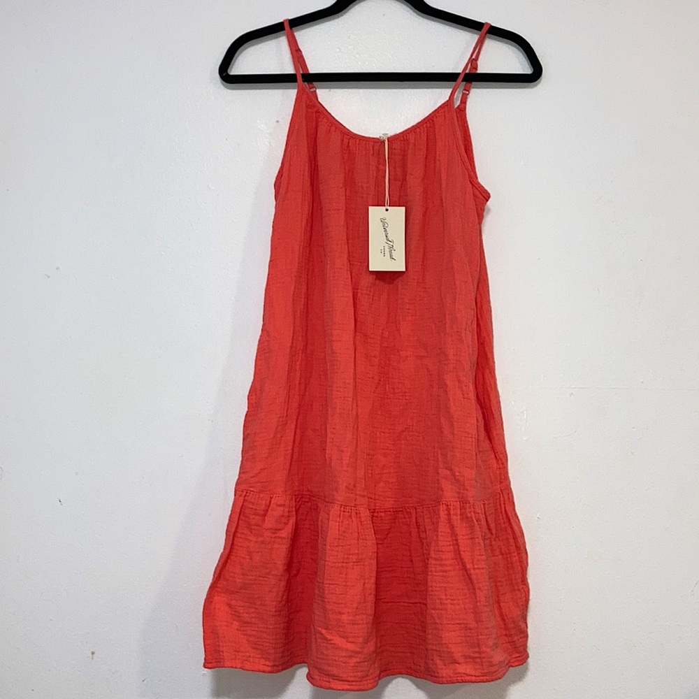 NWT Coral sundress with pockets just bought